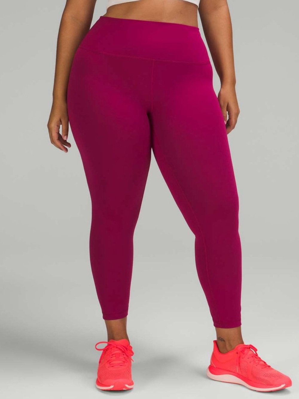 Lululemon Wunder Train High-Rise Tight 25" Pomegranate W5CQDS